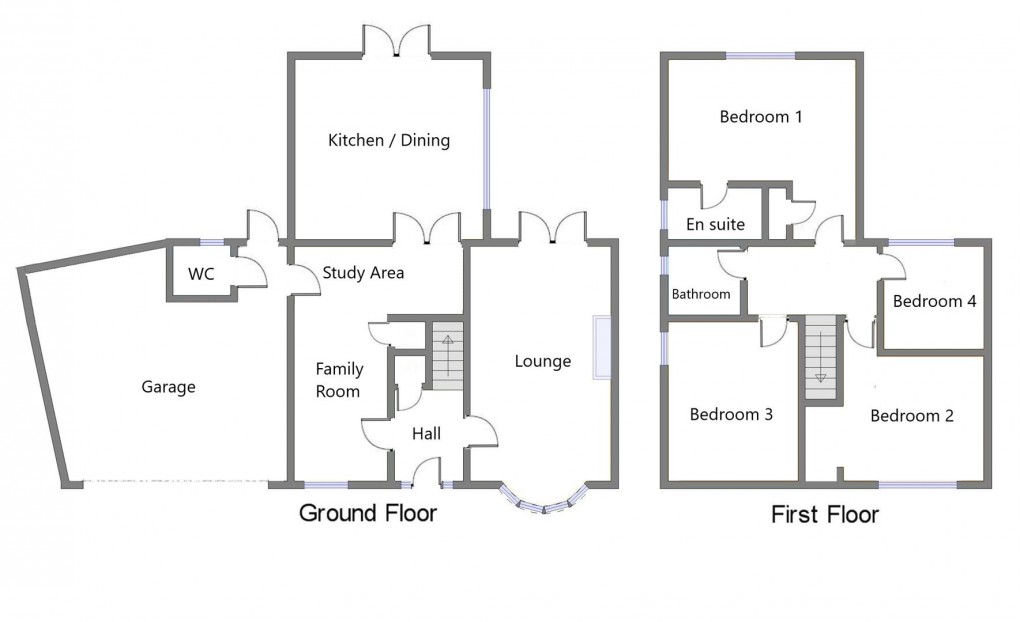 Floorplan for Thornhill Road, Ponteland, Newcastle Upon Tyne