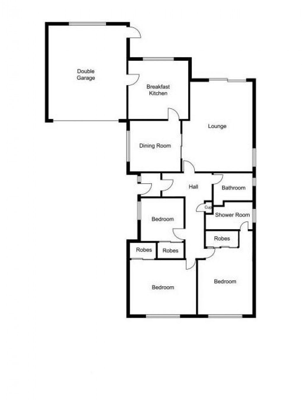 Floorplan for Longmeadows, Darras Hall, Ponteland, Newcastle Upon Tyne