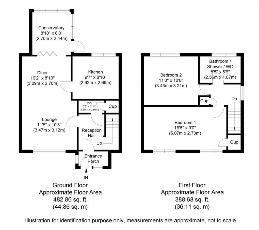 Floorplan for Twizell Place, Ponteland, Newcastle Upon Tyne