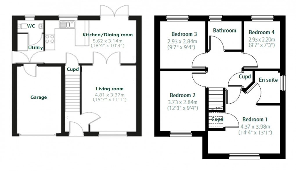 Floorplan for Augusta Park Way, Dinnington, Newcastle Upon Tyne