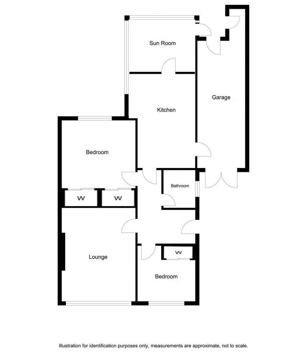 Floorplan for Antonine Walk, Heddon-On-The-Wall,