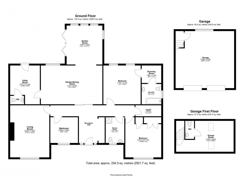 Floorplan for East Woodburn, Hexham