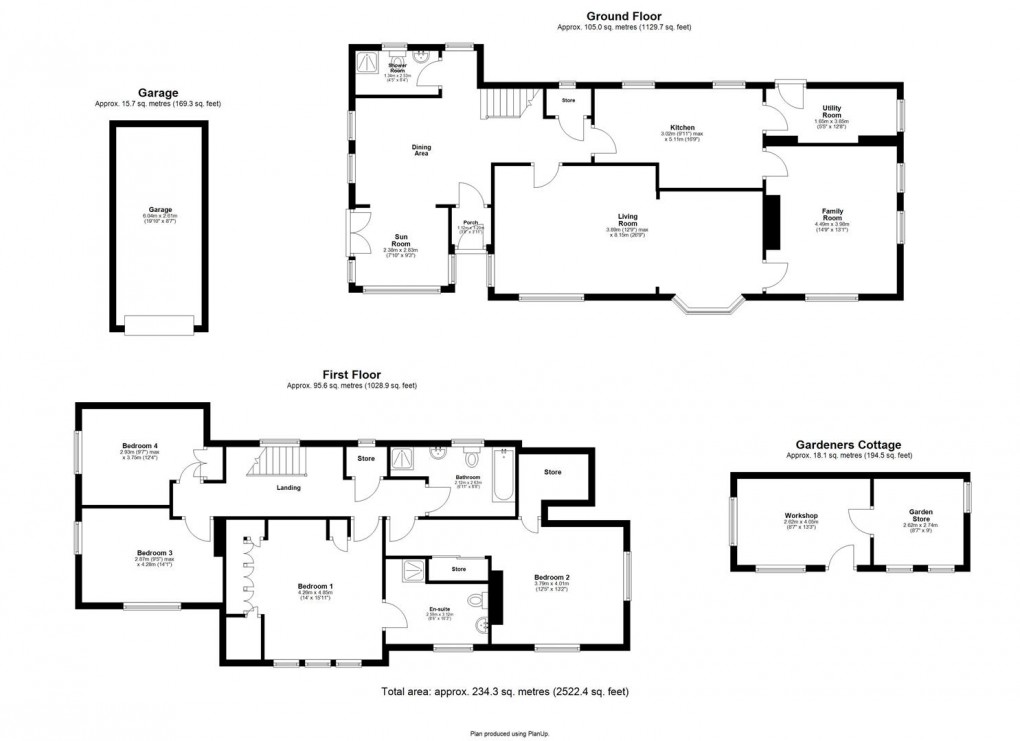 Floorplan for Heddon Banks, Heddon-On-The-Wall, Newcastle Upon Tyne