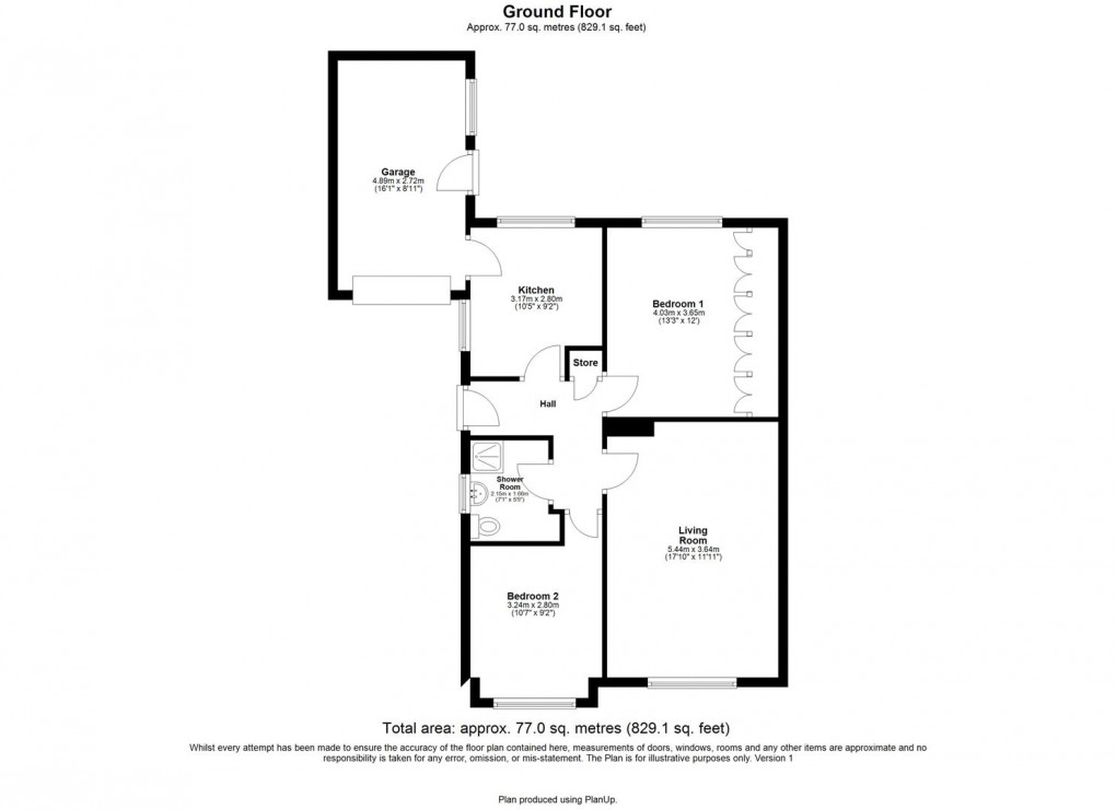 Floorplan for Kenmoor Way, Chapel Park, Newcastle Upon Tyne