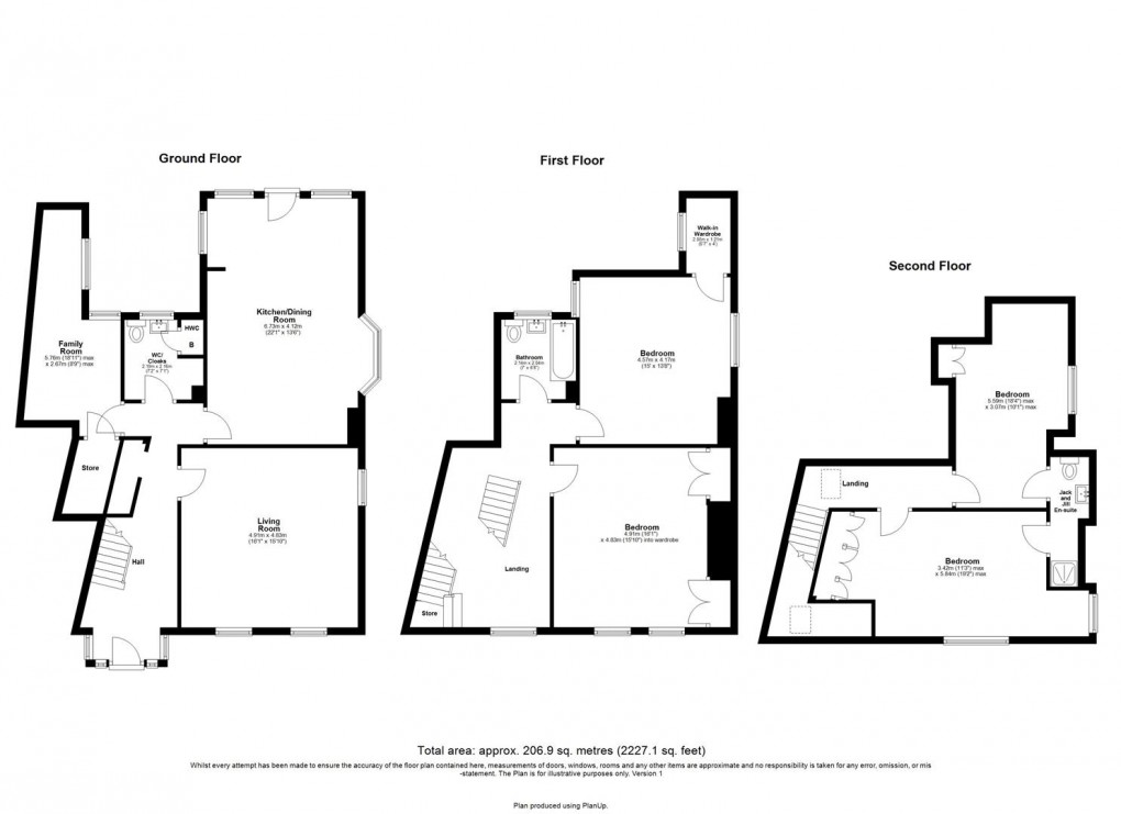 Floorplan for Knowe Head, Tweedmouth, Berwick-Upon-Tweed, Northumberland
