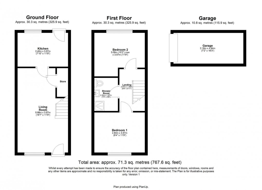 Floorplan for Warenmill Close, West Denton Park, Newcastle Upon Tyne