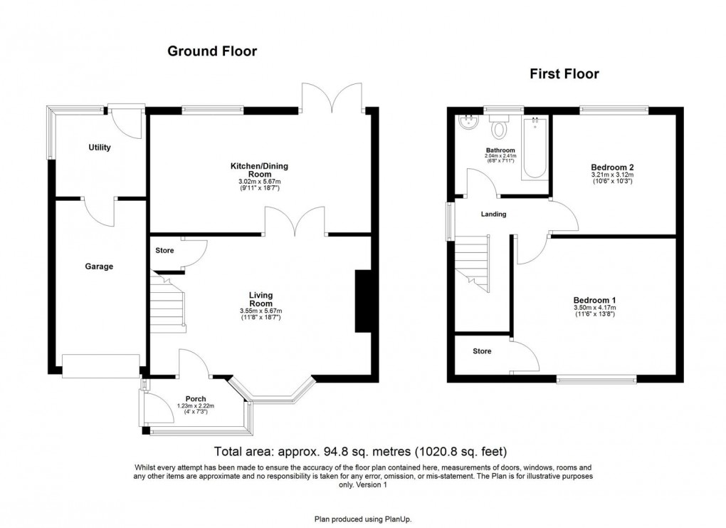 Floorplan for Chapel House Drive, Chapel House, Newcastle Upon Tyne