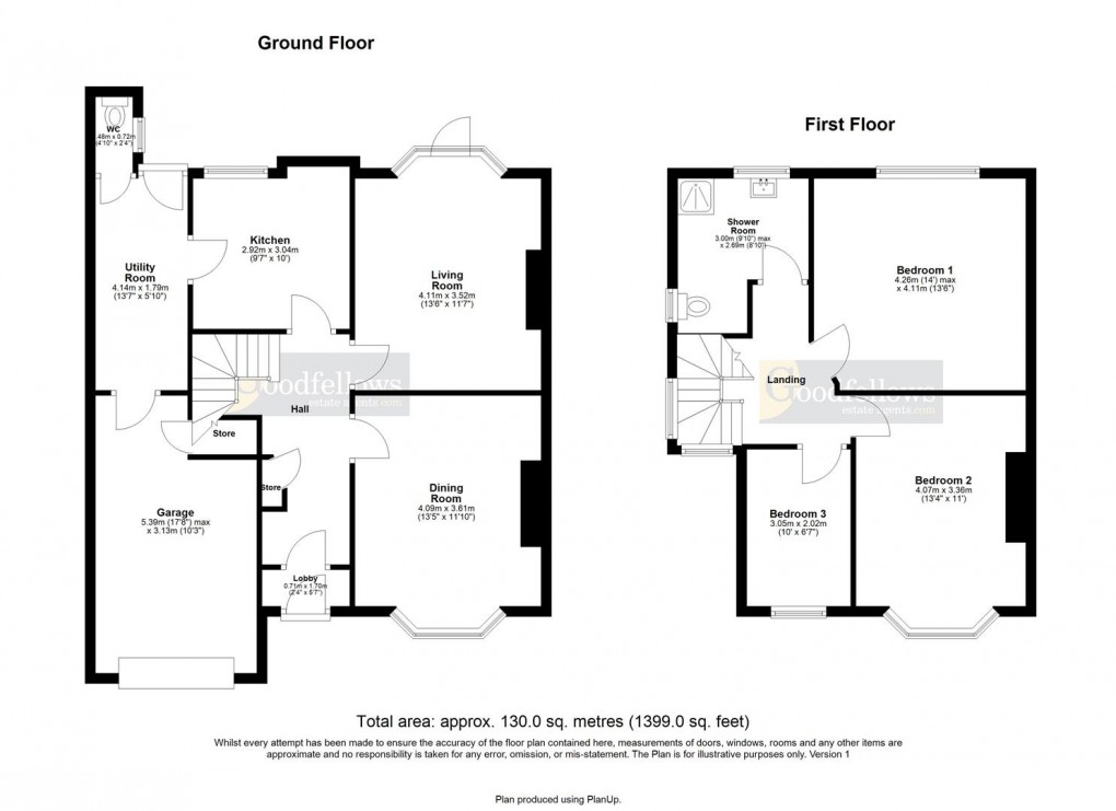 Floorplan for Kenton Lane, Kenton, Newcastle Upon Tyne