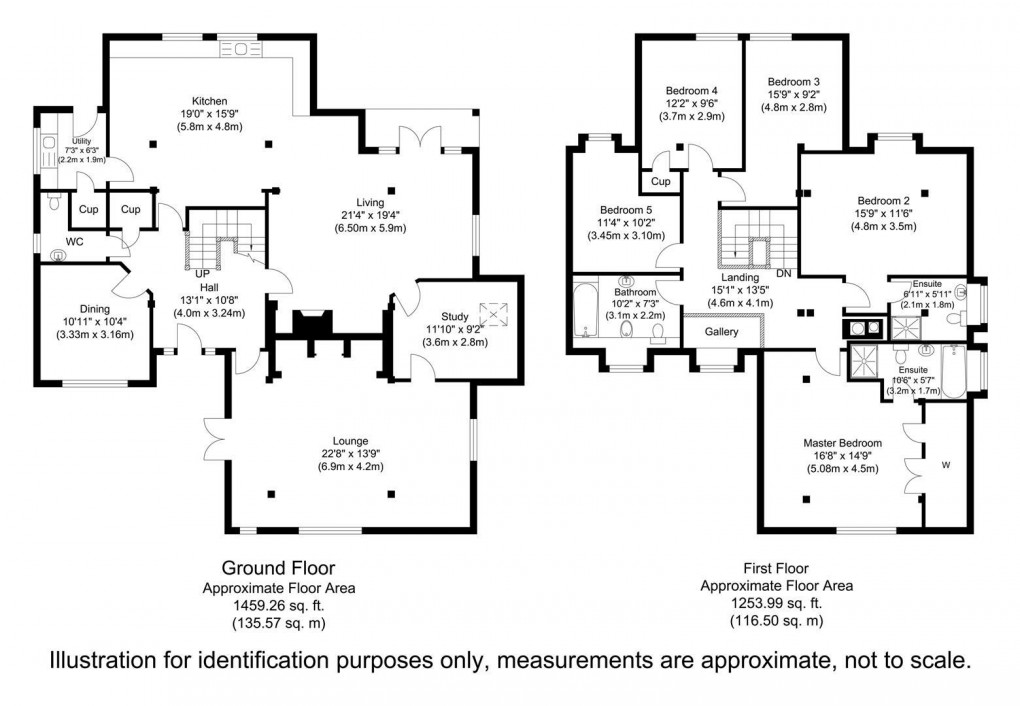 Floorplan for Medburn, Near Ponteland, Newcastle upon Tyne
