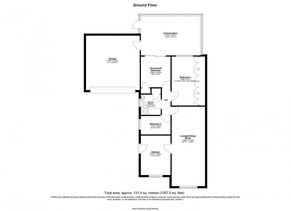 Floorplan for Nile Close, Lemington, Newcastle Upon Tyne