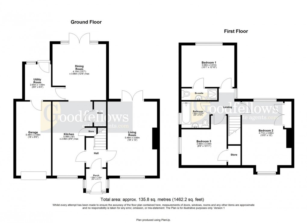 Floorplan for North Road, Ponteland, Newcastle Upon Tyne