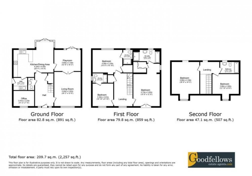 Floorplan for Whiteadmiral Place, Newcastle Great Park, 