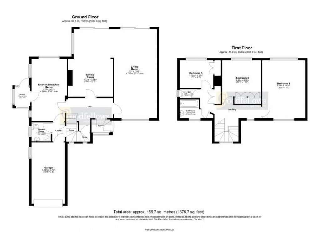 Floorplan for Birney Edge, Darras Hall, 