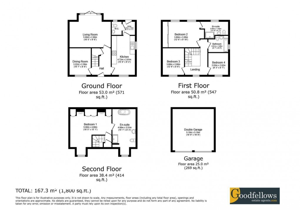 Floorplan for Cawfields Close, Hadrian Village, 