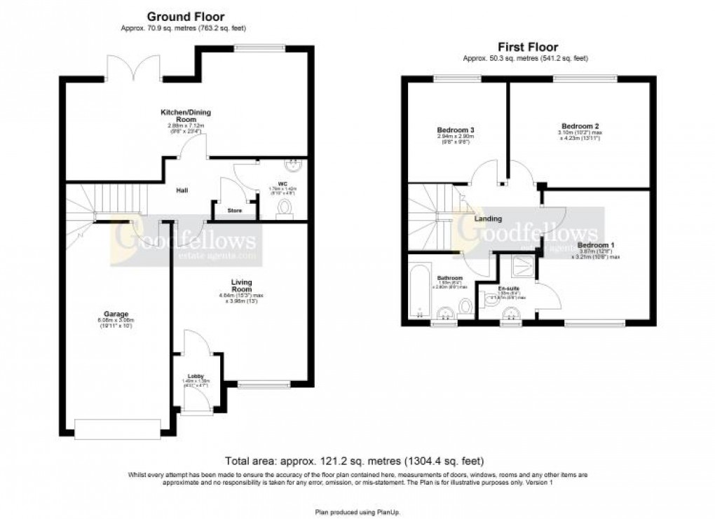 Floorplan for Osprey Avenue, Abbey Heights, 