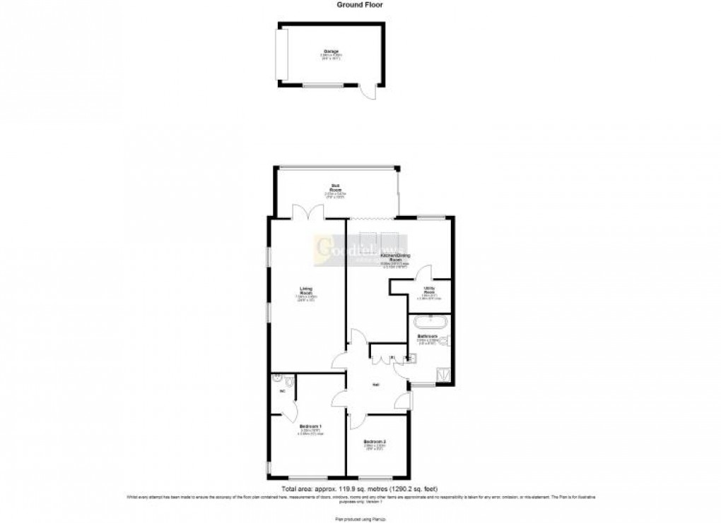 Floorplan for Chapel House Drive, Chapel House, 