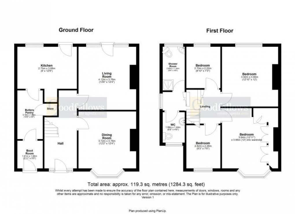 Floorplan for Netherby Drive, Fenham, 