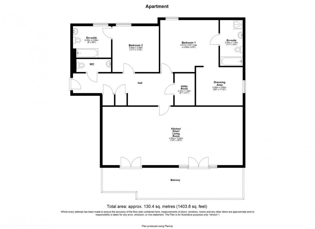 Floorplan for West Road, Ponteland, 