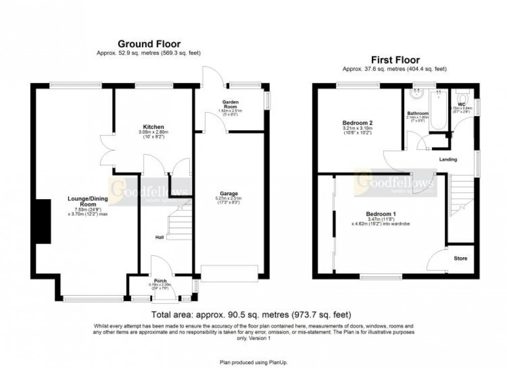 Floorplan for Chapel House Drive, Chapel House, 