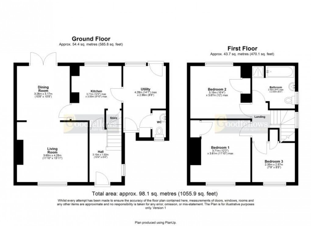 Floorplan for Rockwood Hill Estate, Greenside, 