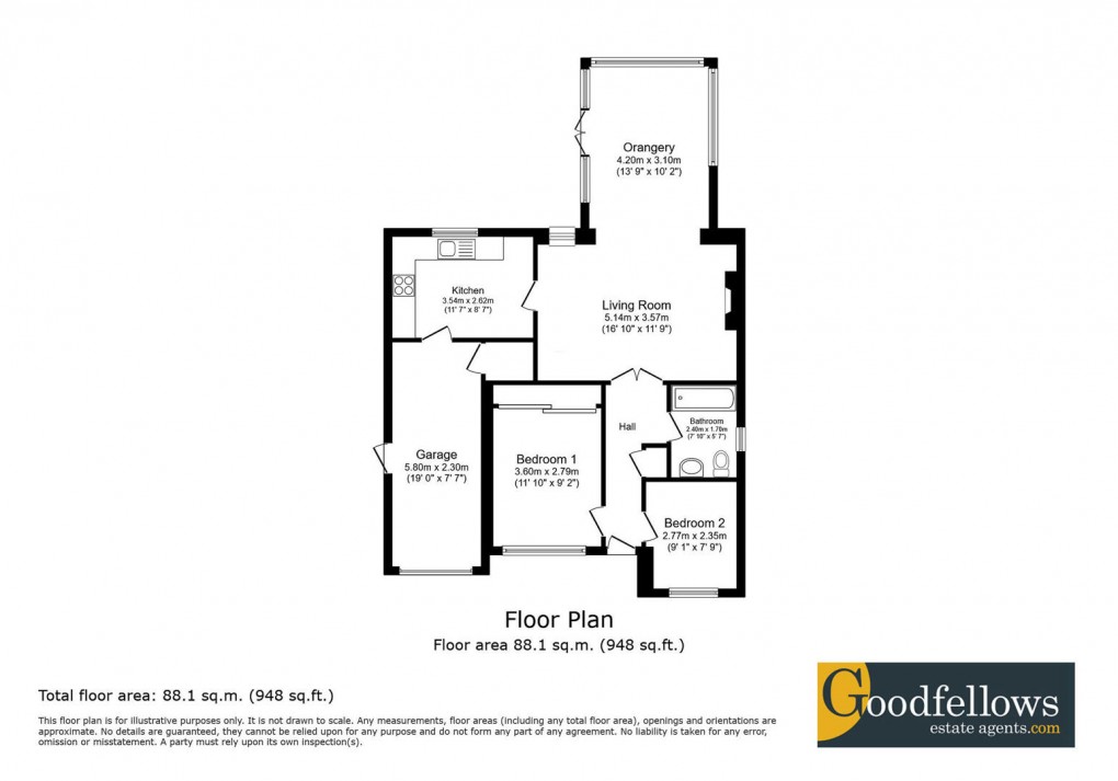 Floorplan for West Meadows, 
