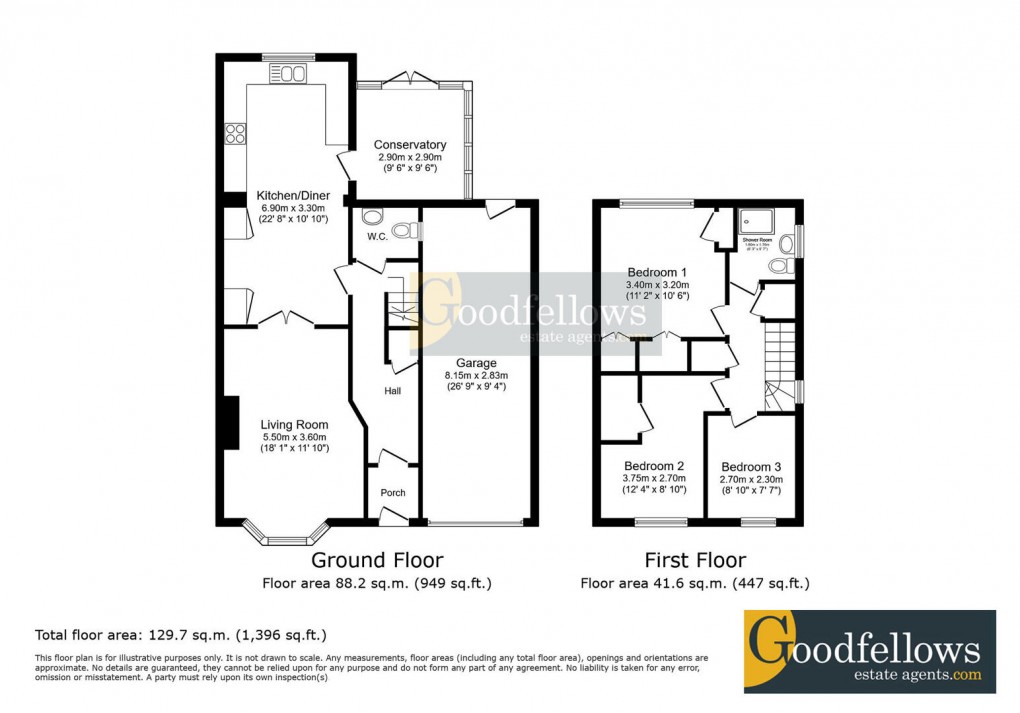 Floorplan for Northcote Avenue, 
