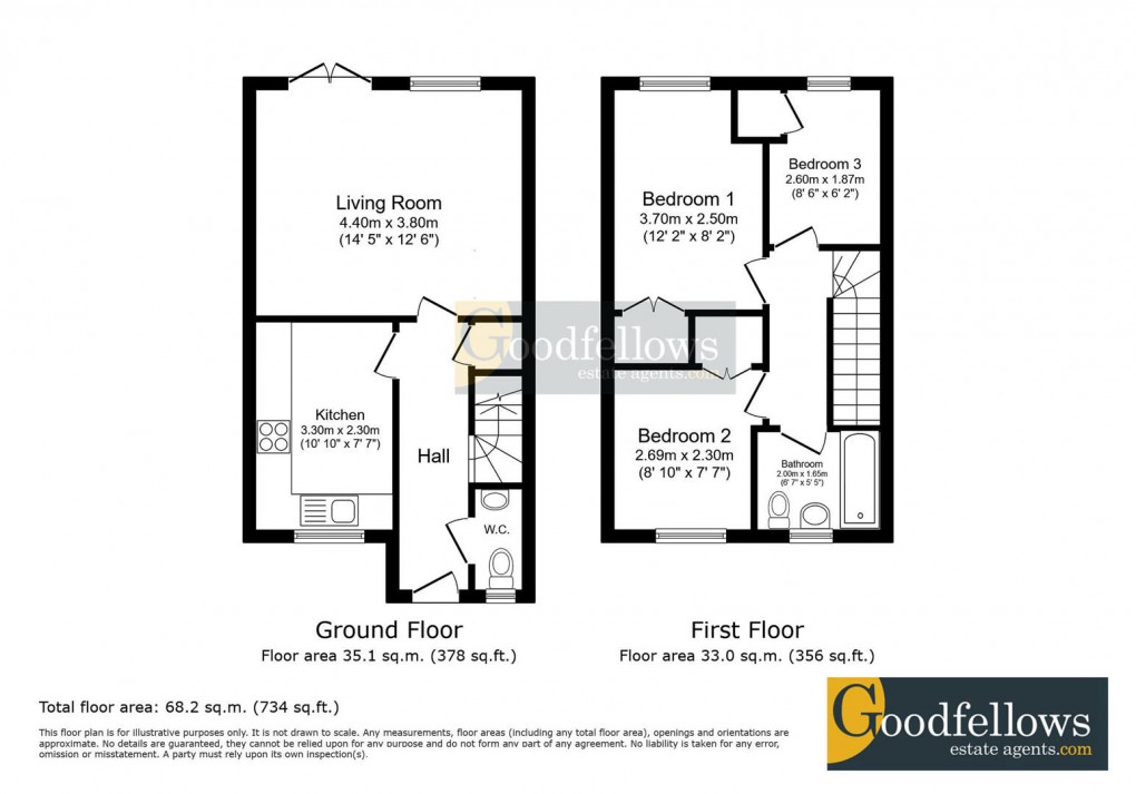 Floorplan for The Lairage, Ponteland, 