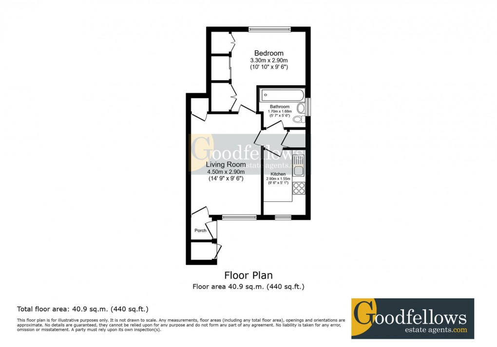 Floorplan for Crofton Way, 