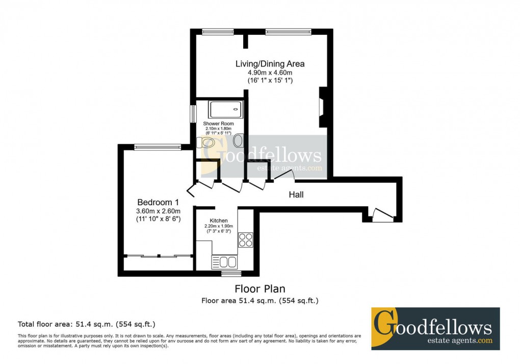 Floorplan for Meadowfield Park, Ponteland, 