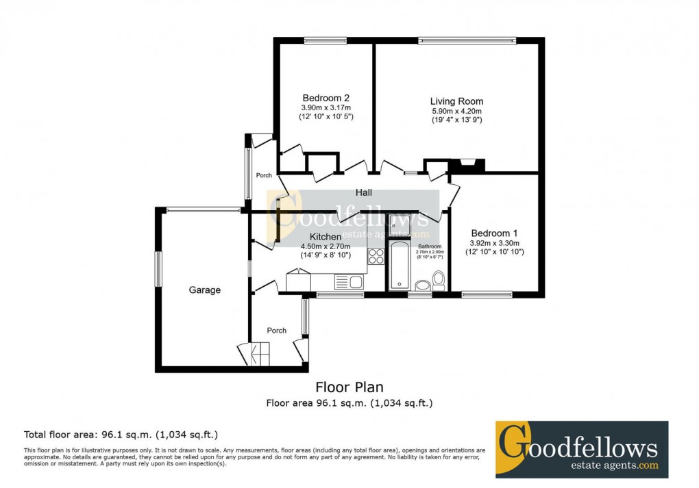 Floorplan for Campus Martius, Heddon-On-The-Wall, 