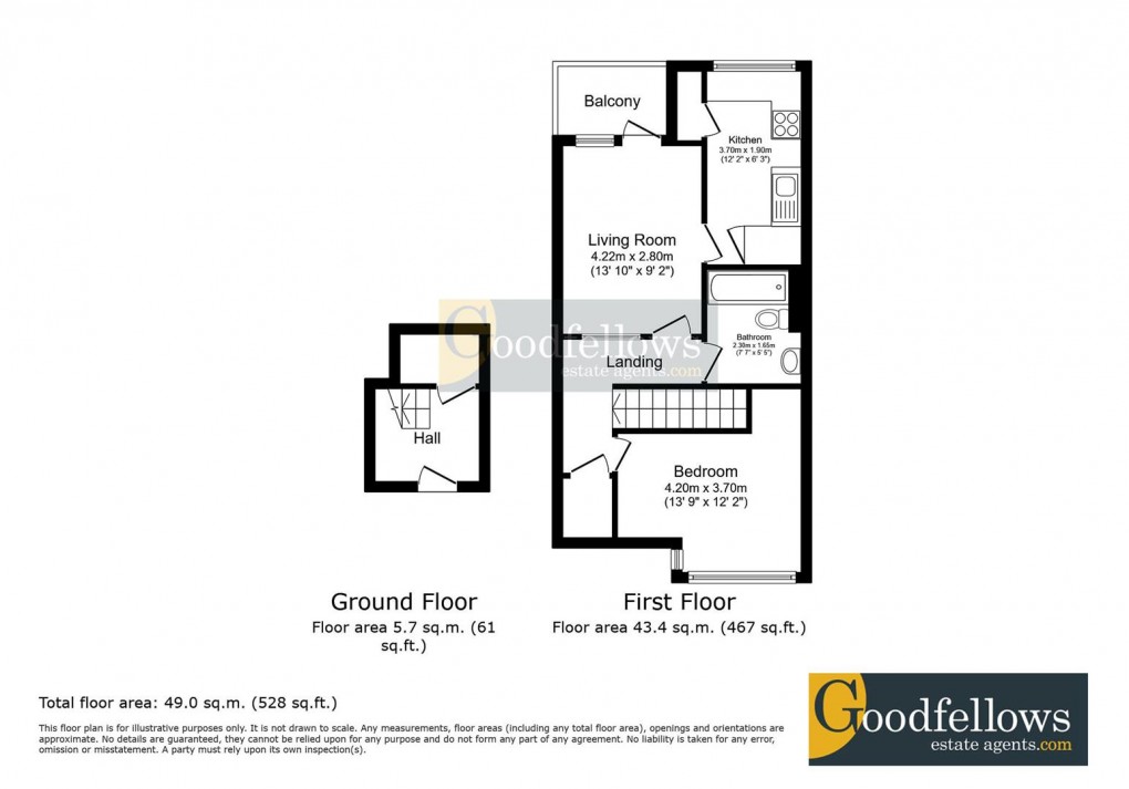 Floorplan for Baxterwood Grove, Fenham, 
