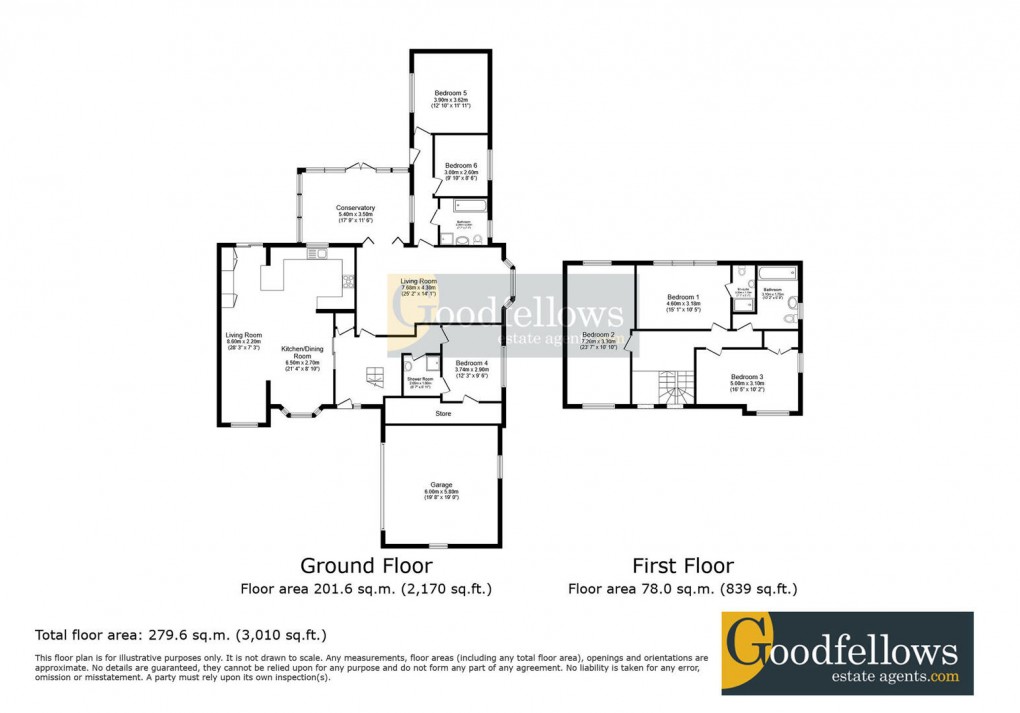 Floorplan for Runnymede Road, Darras Hall, 
