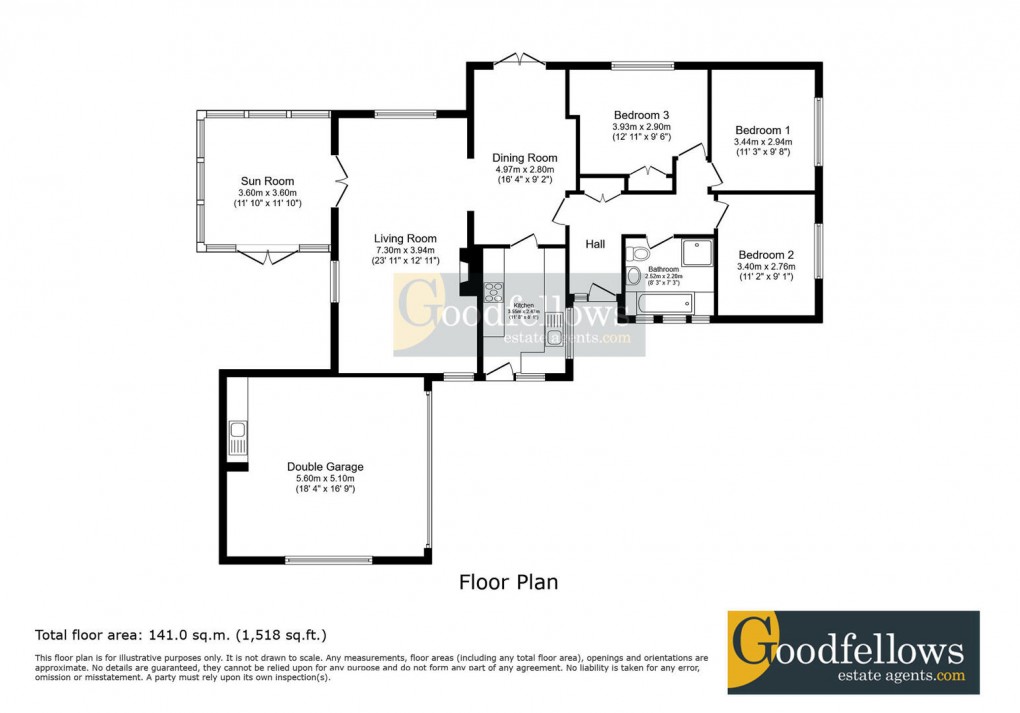 Floorplan for Middle Drive, Darras Hall, 