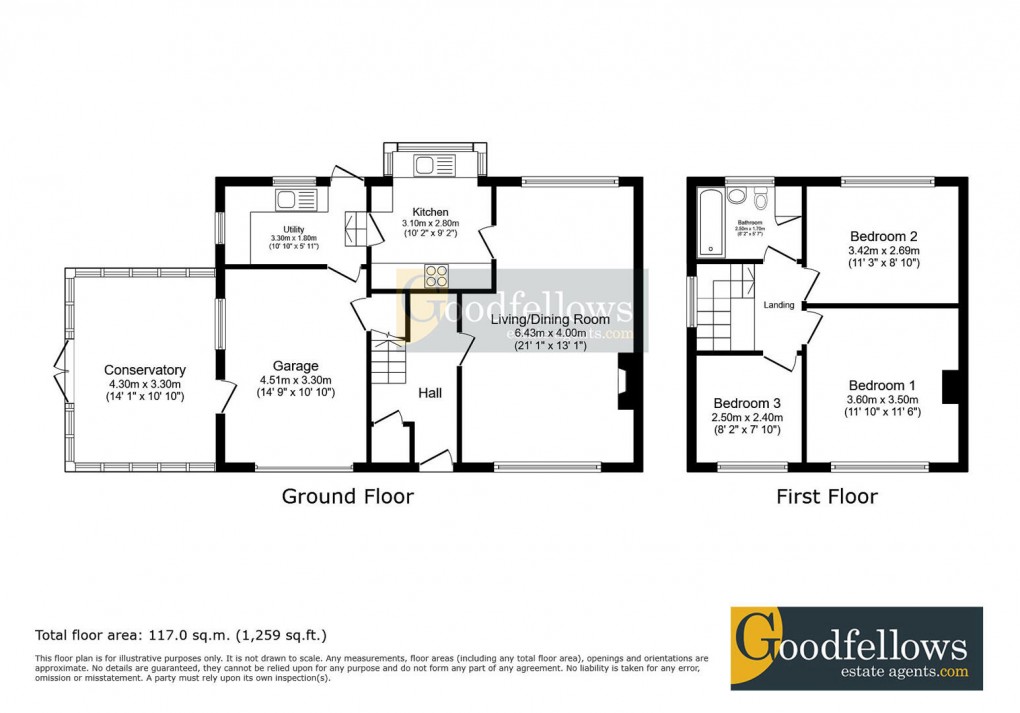 Floorplan for Frenton Close, Chapel House, 