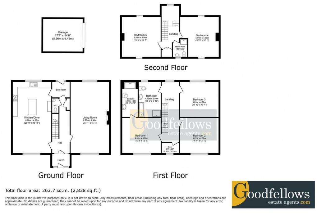 Floorplan for Belsay, 