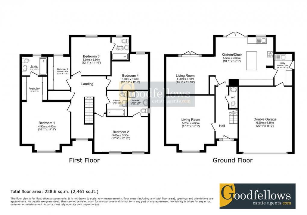 Floorplan for Rosella Drive, Abbey Heights, 
