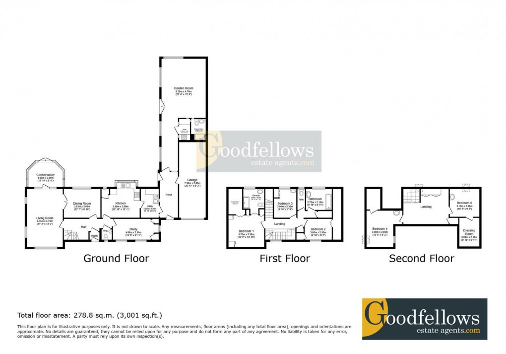 Floorplan for Runnymede Road, Darras Hall, 