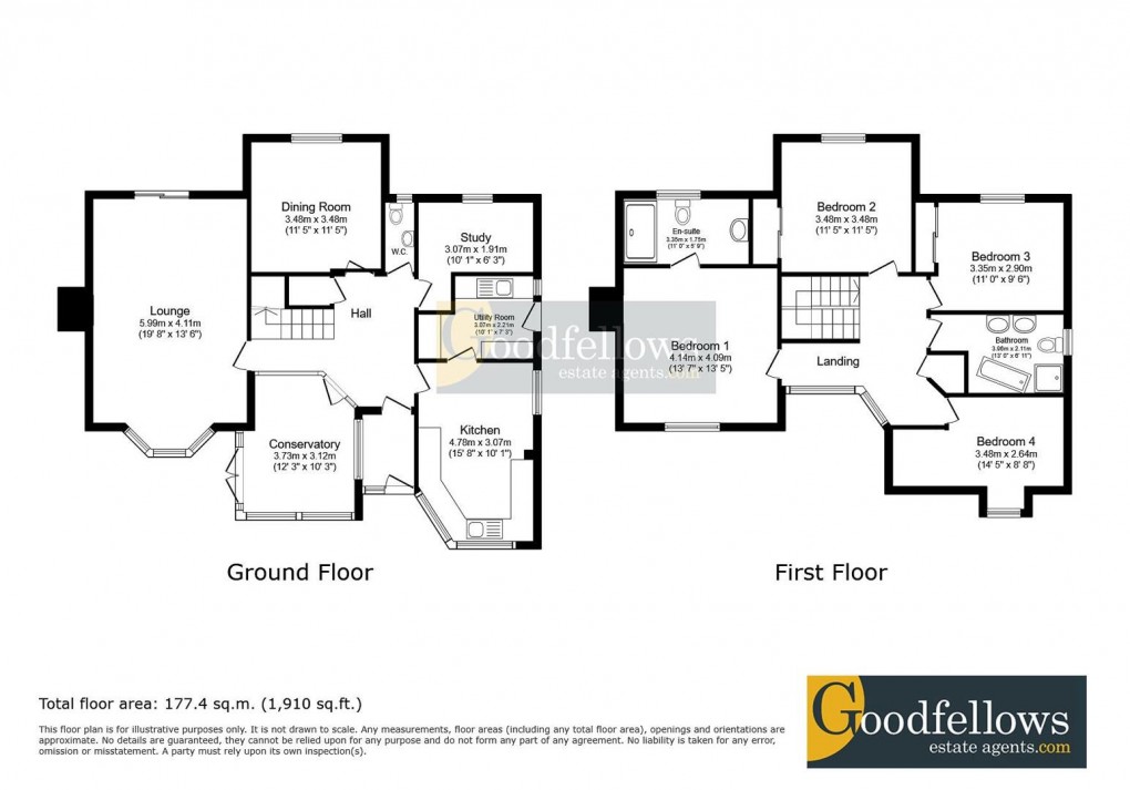 Floorplan for Heddon Banks, Heddon-On-The-Wall, 