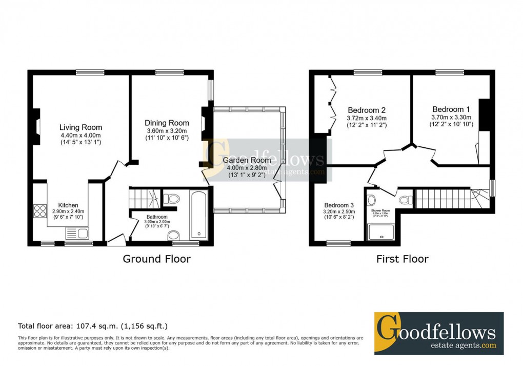 Floorplan for Milbourne, 