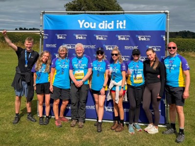 £3,462 RAISED FOR ALZHEIMERS SOCIETY