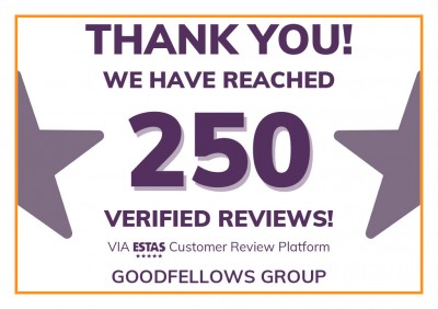 Goodfellows Achieves 250 ESTA Reviews!!